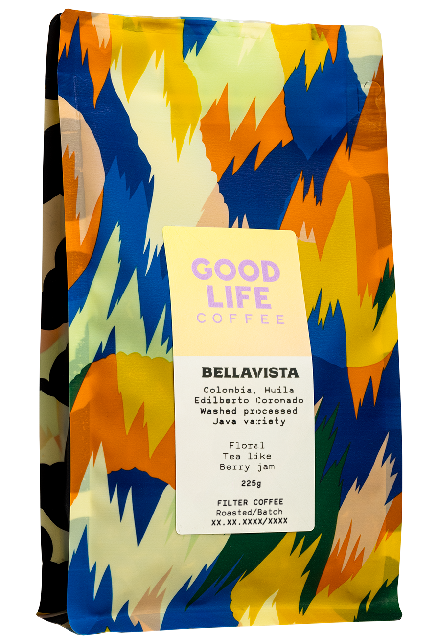 BELLAVISTA, JAVA, KOLUMBIA - SUODATINKAHVI