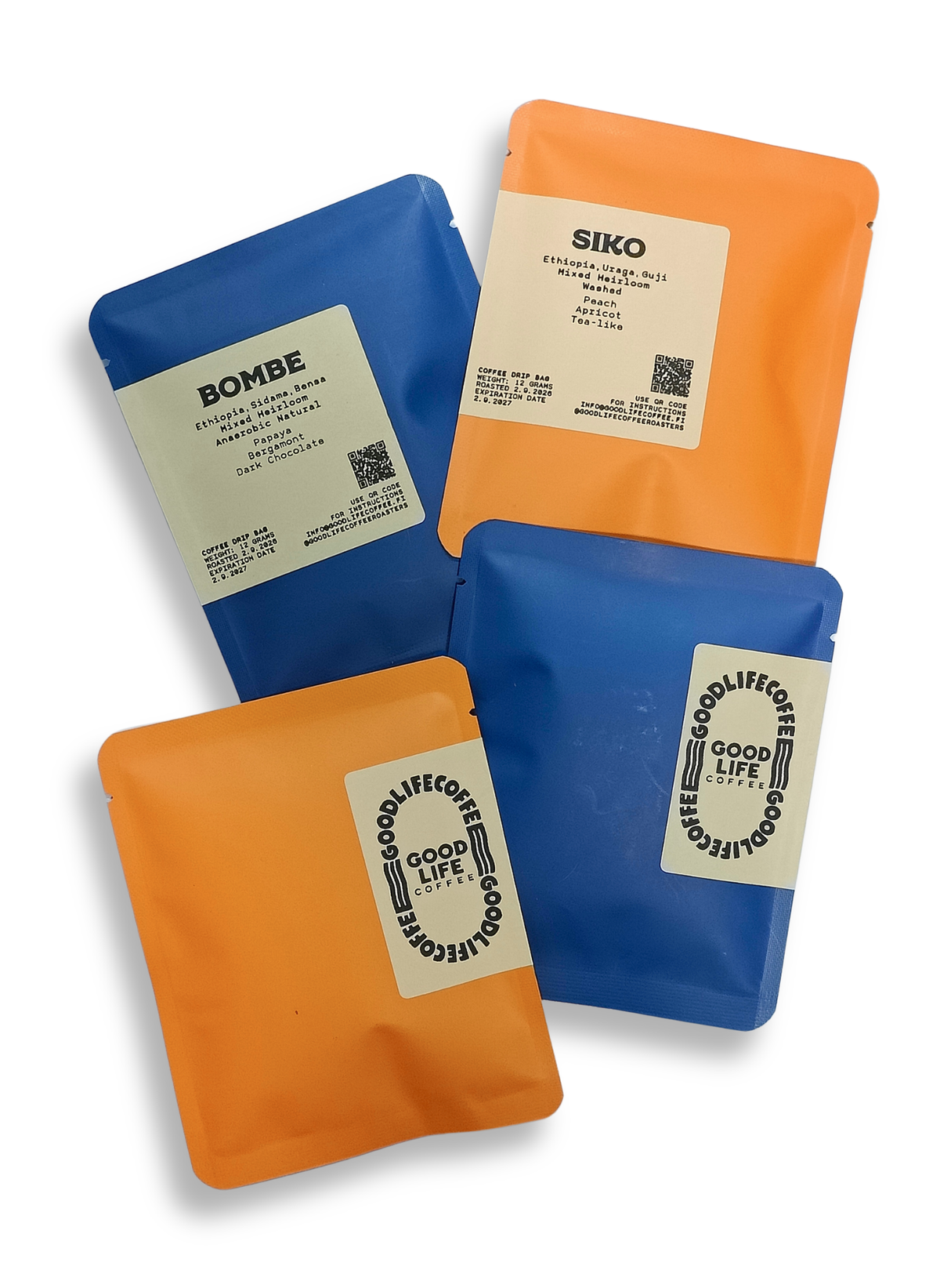ANNOSKAHVIPUSSIT (DRIP BAGS) 5x12g