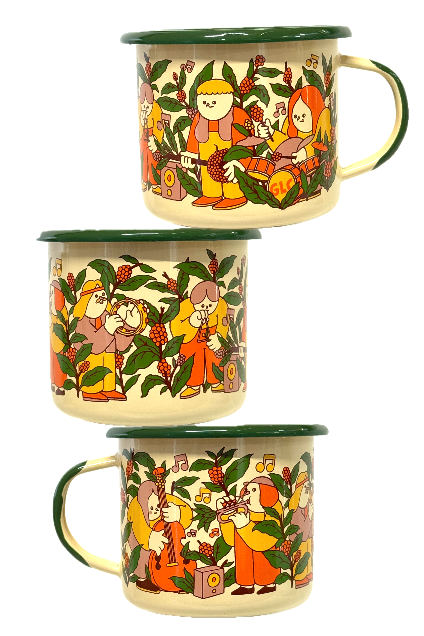 ENAMEL MUG BY SAMI VILJANTO
