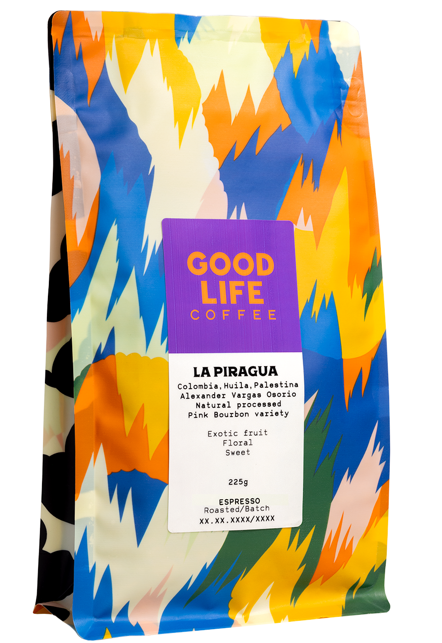 LA PIRAGUA, COLOMBIA -  ESPRESSO / DARK FILTER COFFEE